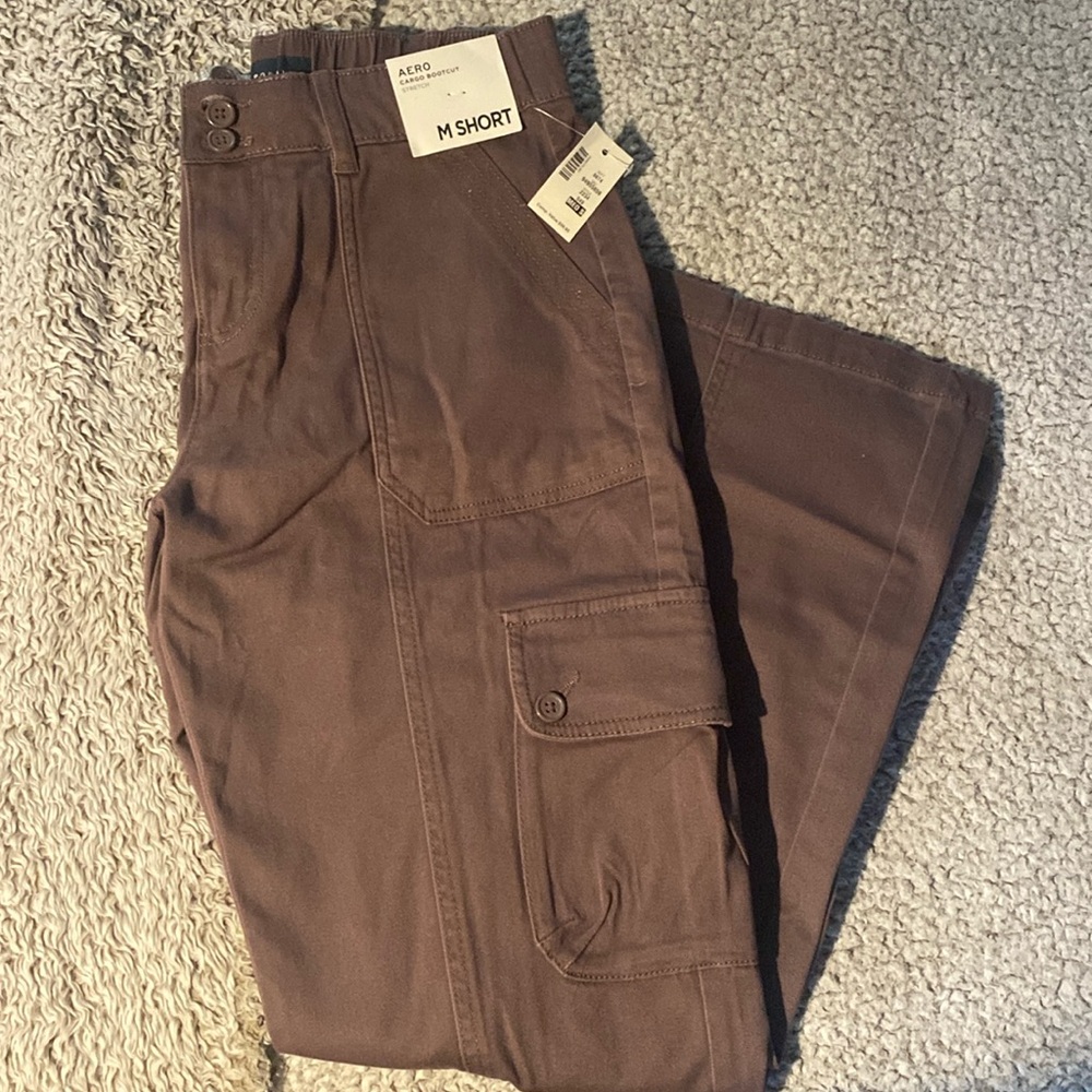 Aeropostale cargo bootcut pants